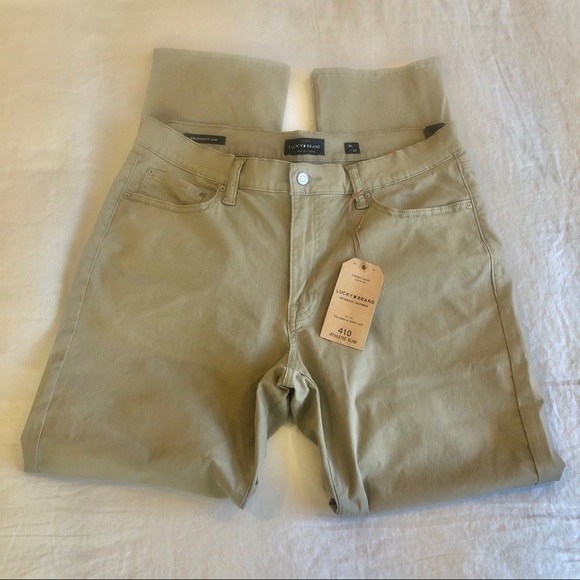 Men’s Lucky Brand Sand athletic-Slim Jeans 36x32